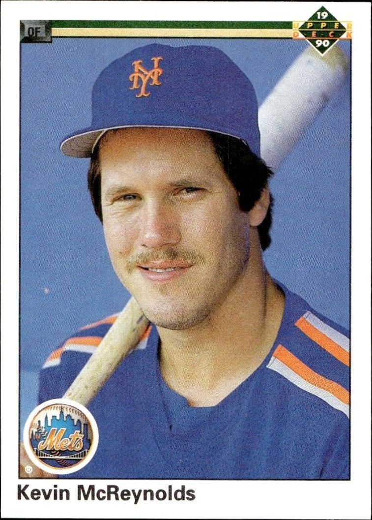1990 Upper-Deck Low Number Kevin McReynolds #265 trading card