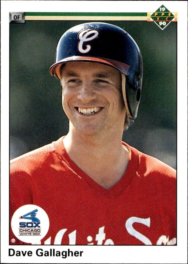 1990 Upper-Deck Low Number Dave Gallagher #328 trading card