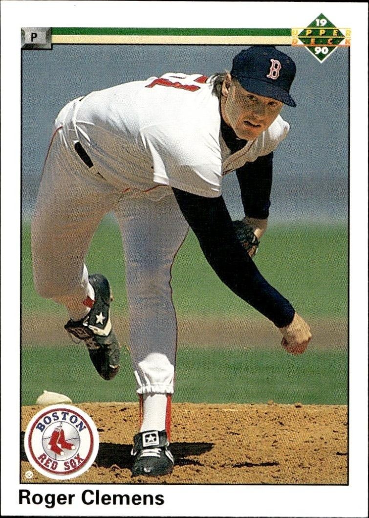 1990 Upper-Deck Low Number Roger Clemens #323 trading card