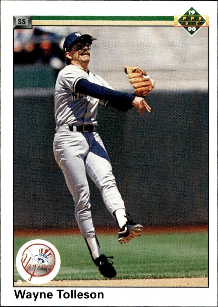 1990 Upper-Deck Low Number Wayne Tolleson #320 trading card