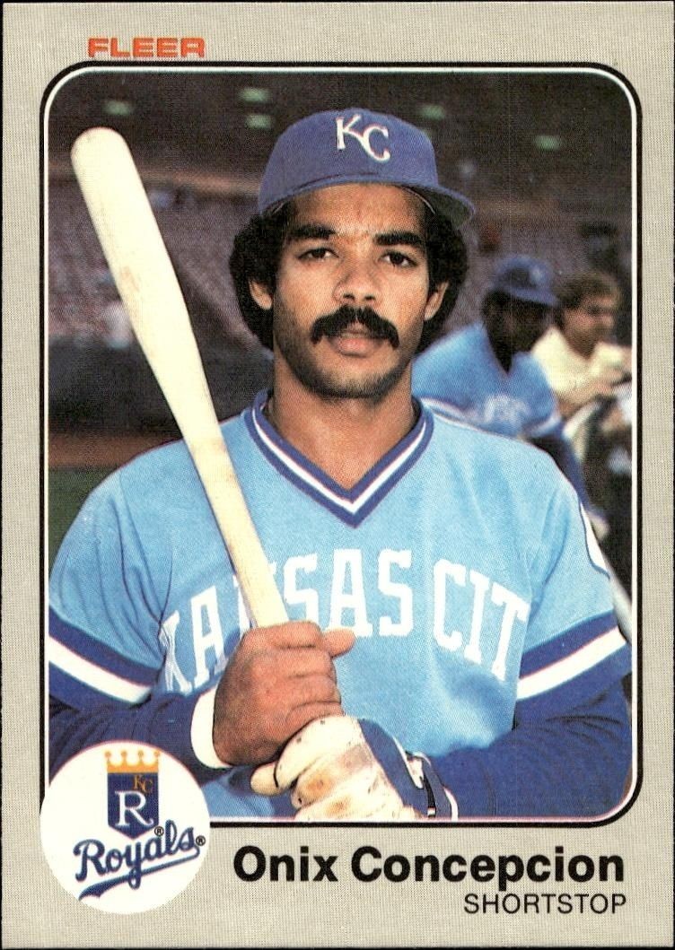 1983 Fleer Onix Concepcion #110 trading card