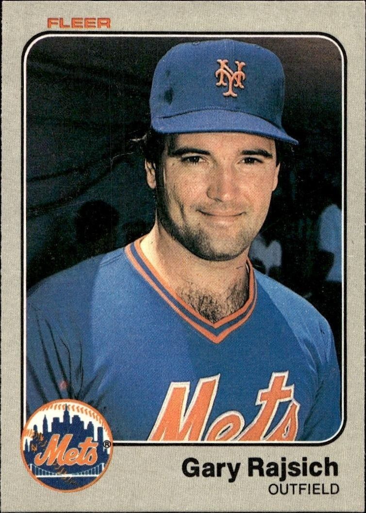 1983 Fleer Gary Rajsich #553 trading card