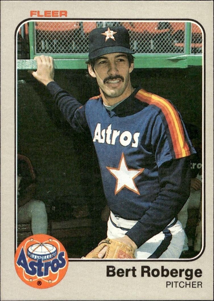 1983 Fleer Bert Roberge #461 trading card