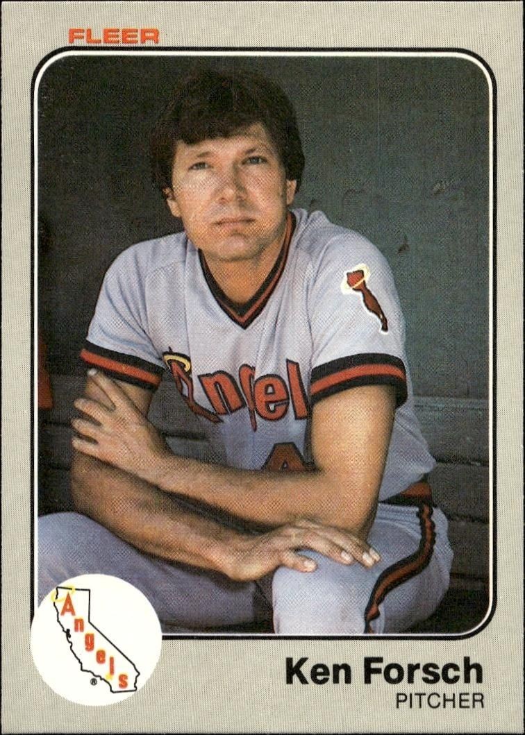 1983 Fleer Ken Forsch #89 trading card