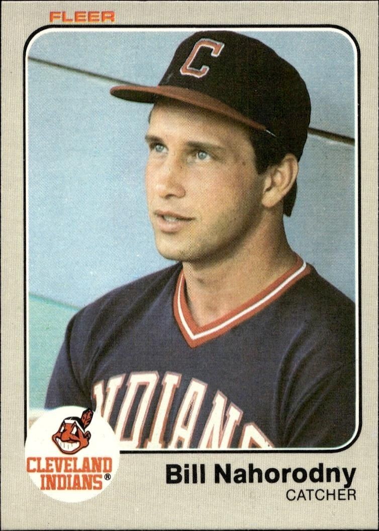 1983 Fleer Bill Nahorodny #416 trading card