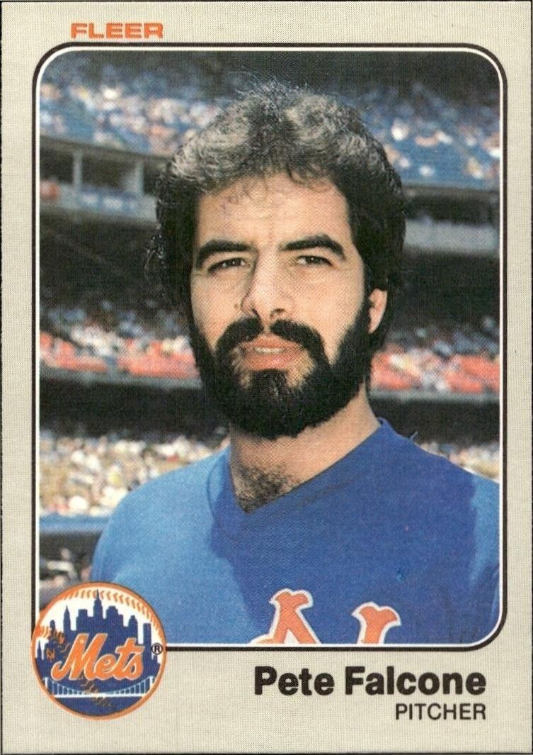 1983 Fleer Pete Falcone #541 trading card