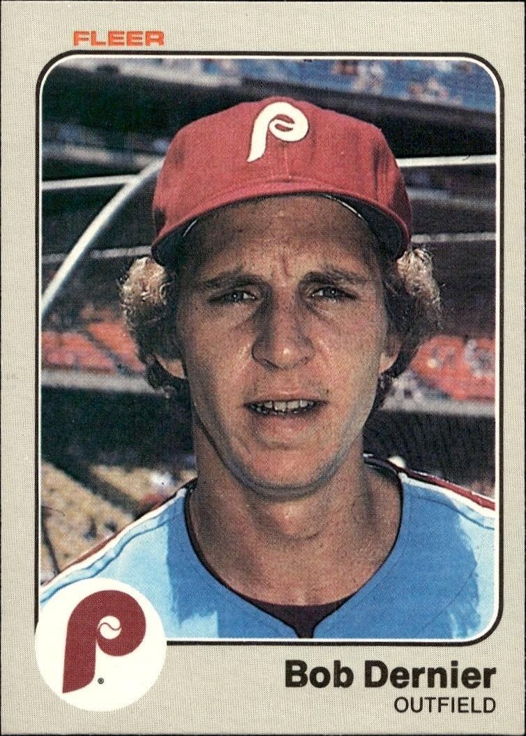 1983 Fleer Bob Dernier #159 trading card