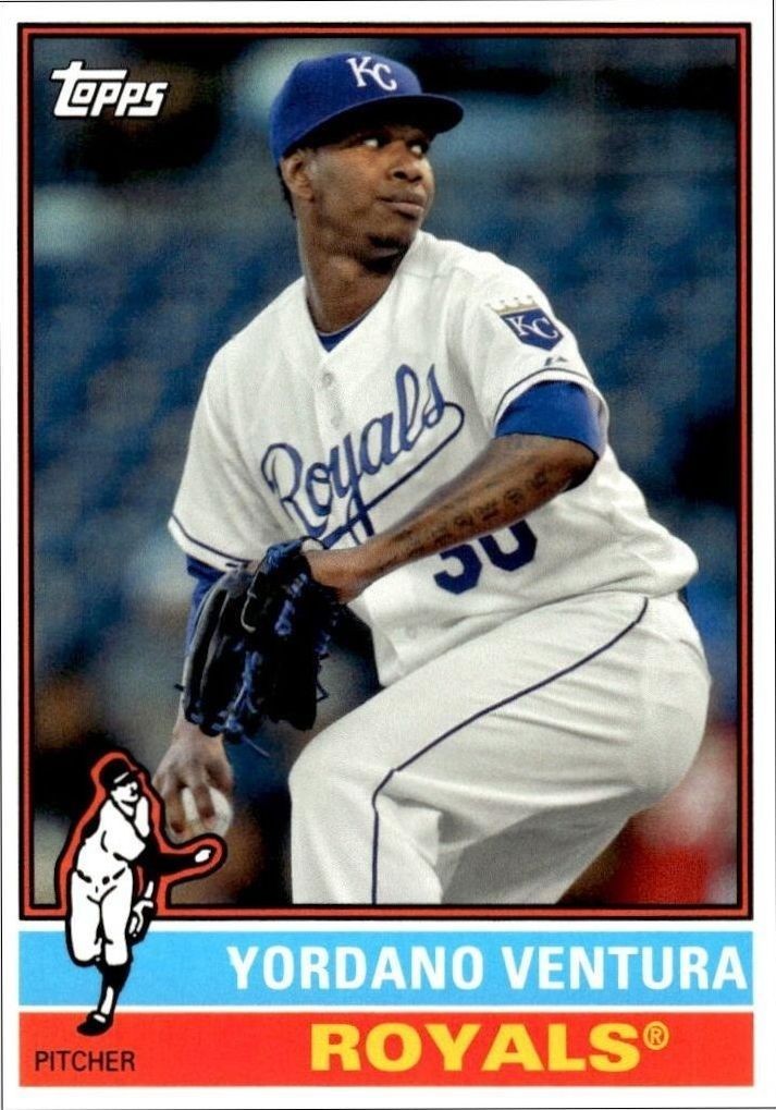2015 Topps Archives Yordano Ventura #144 trading card