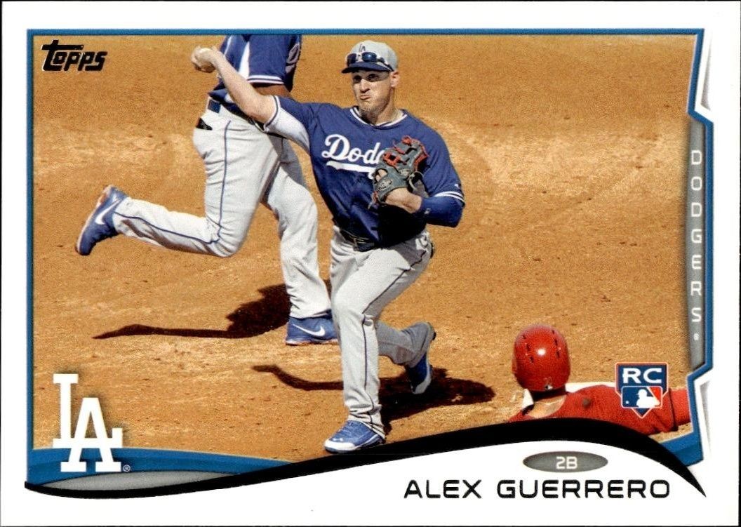 2014 Topps Series 2 Alex Guerrero #643 trading card