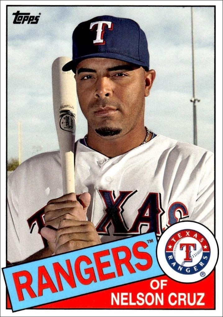 2013 Topps Archives Nelson Cruz #136 trading card