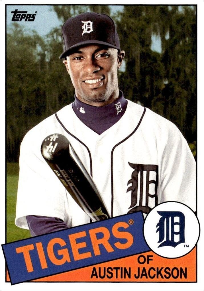 2013 Topps Archives Austin Jackson #108 trading card