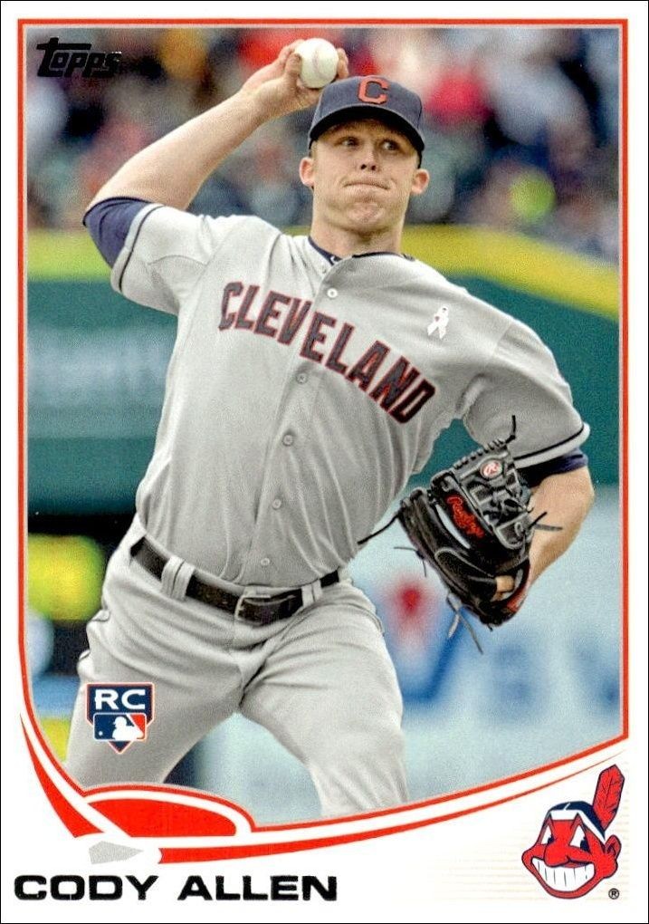 2013 Topps Update Series Cody Allen #US9 trading card