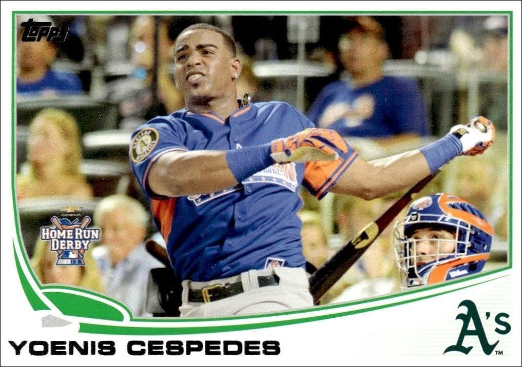 2013 Topps Update Series Yoenis Cespedes #US7 trading card
