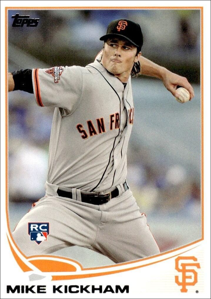 2013 Topps Update Series Mike Kickham #US116 trading card