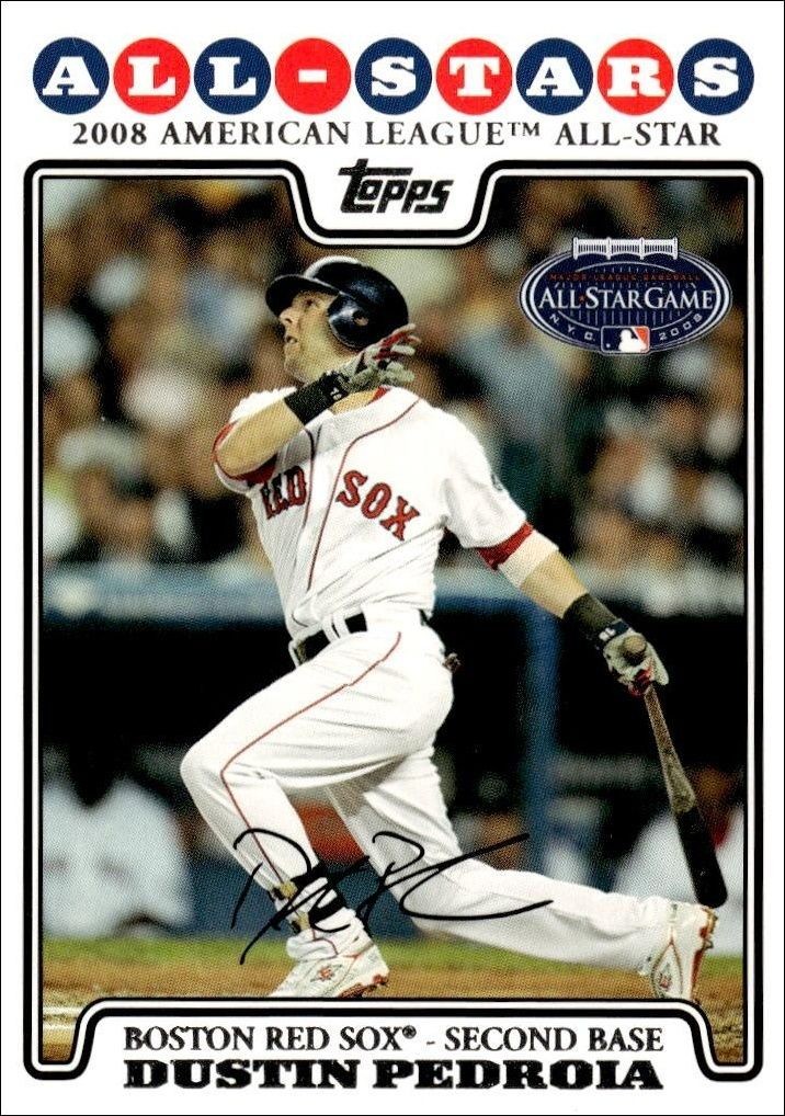 2008 Topps Updates & Highlights Dustin Pedroia #UH47 trading card