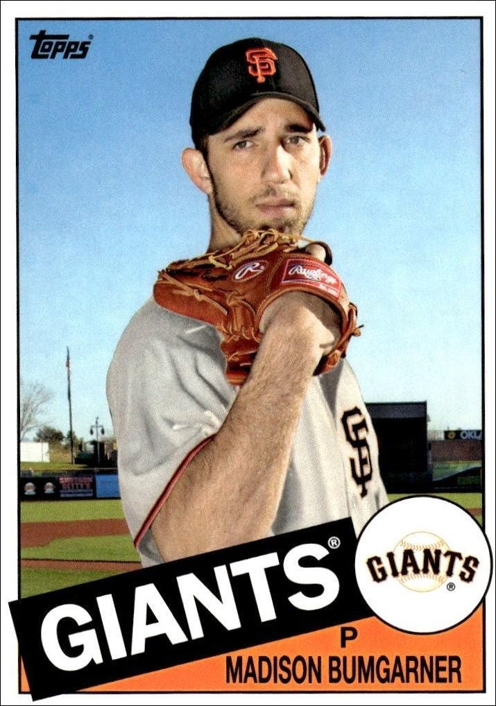 2013 Topps Archives Madison Bumgarner #129 trading card