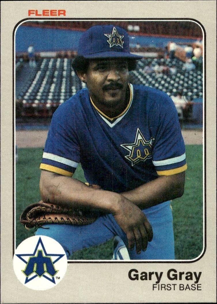 1983 Fleer Gary Gray #480 trading card