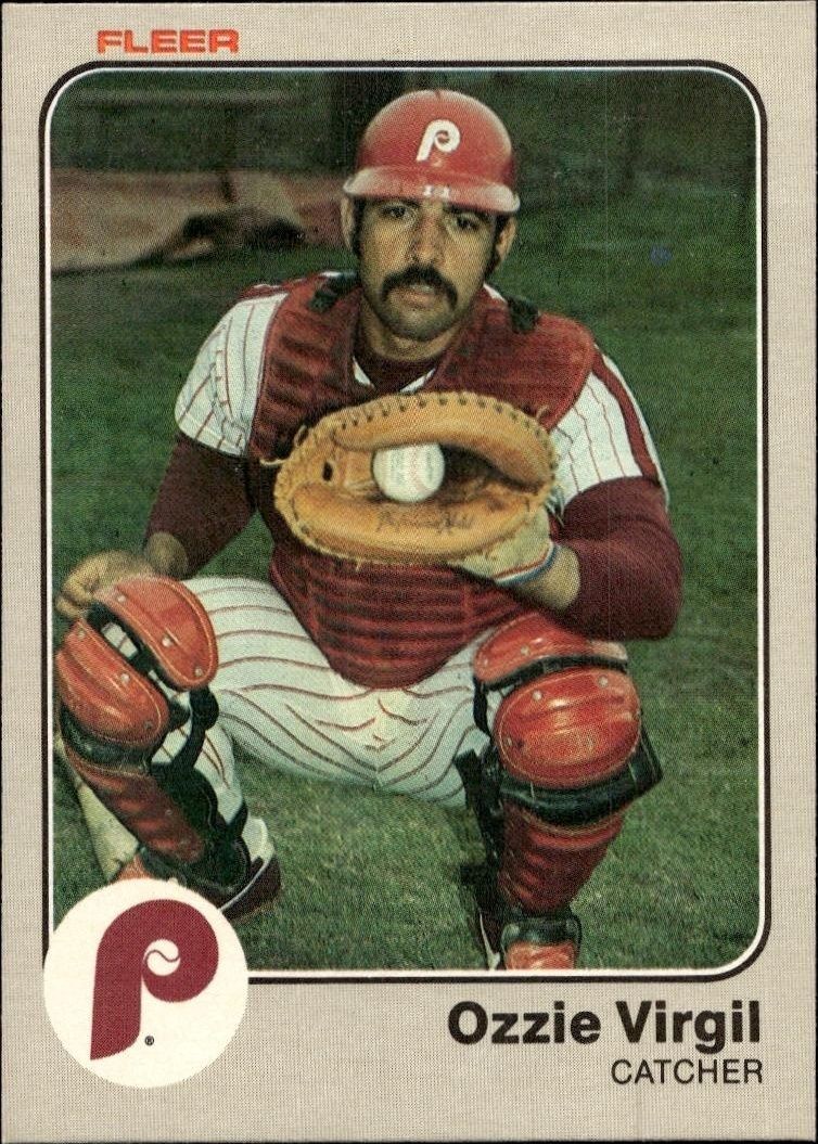 1983 Fleer Ozzie Virgil #175 trading card