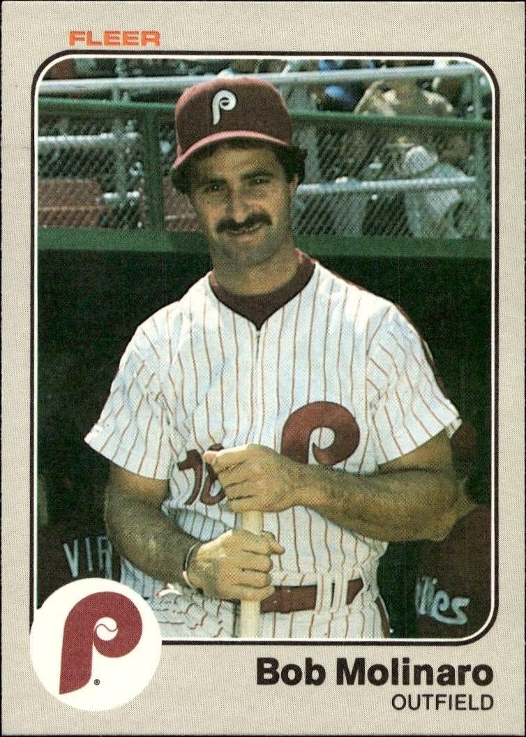 1983 Fleer Bob Molinaro #167 trading card