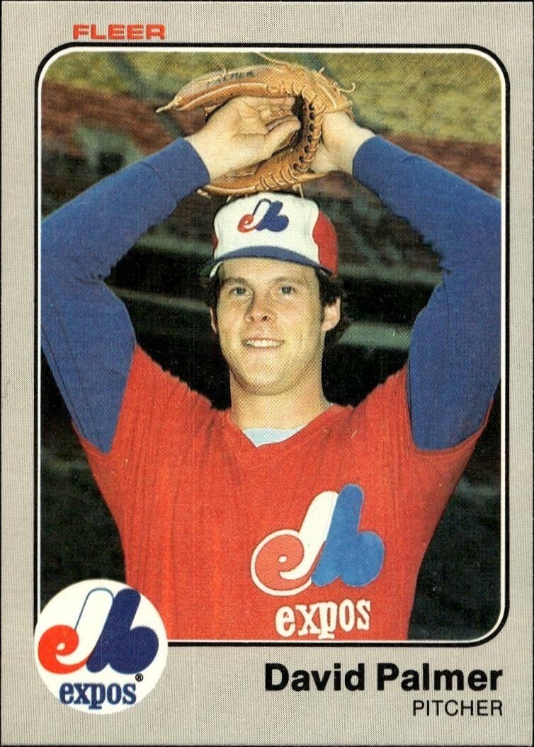 1983 Fleer David Palmer #291 trading card