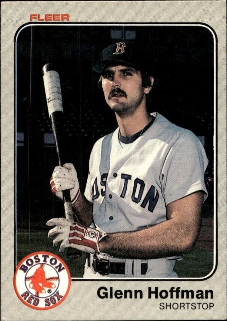 1983 Fleer Glenn Hoffman #185 trading card