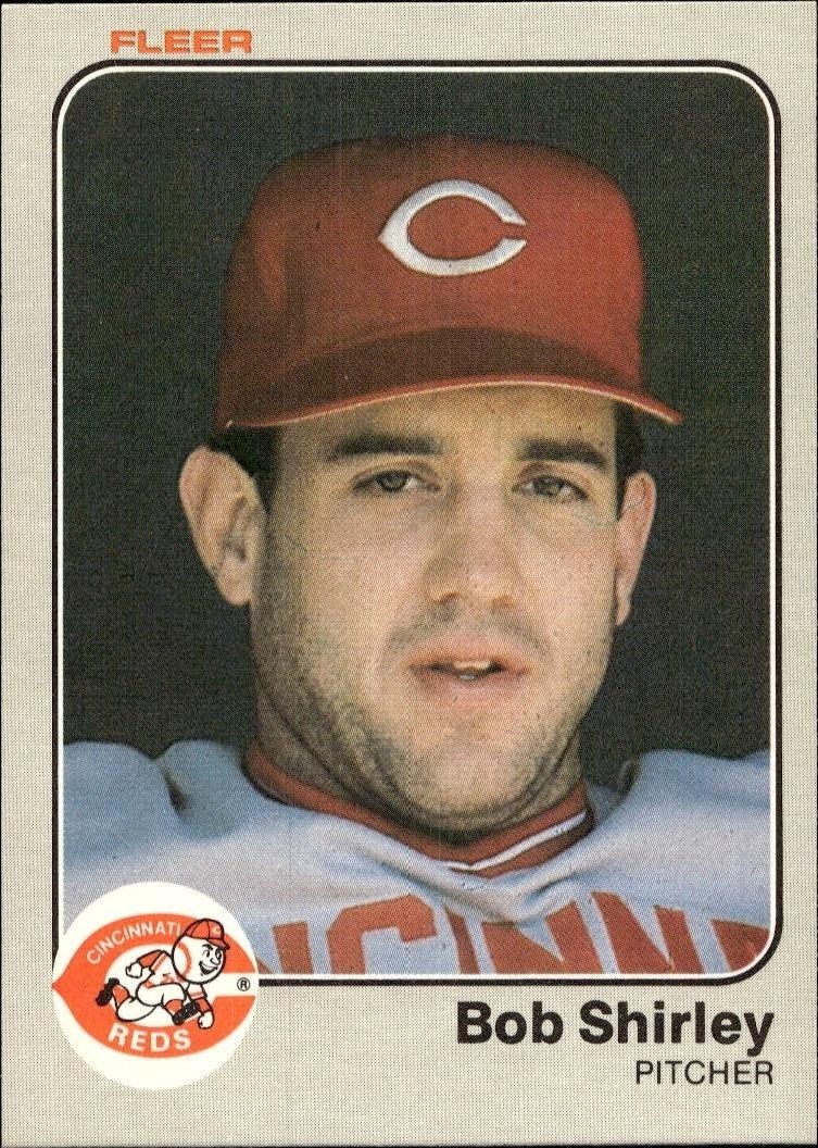 1983 Fleer Bob Shirley #602 trading card