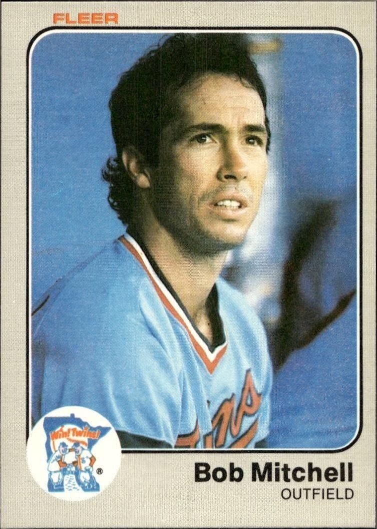 1983 Fleer Bob Mitchell #620 trading card