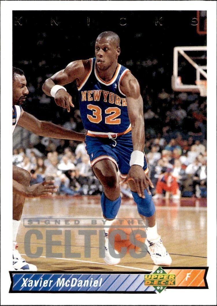 1992-93 Upper-Deck Xavier McDaniel #269 trading card
