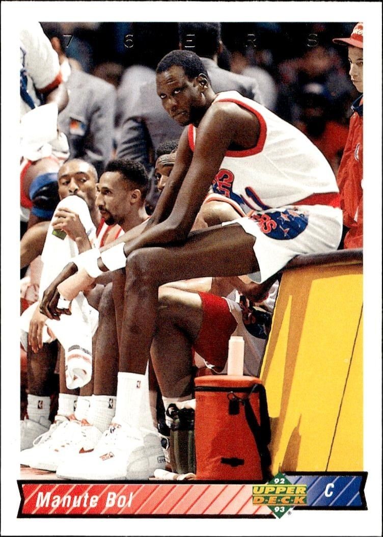 1992-93 Upper-Deck Manute Bol #277 trading card
