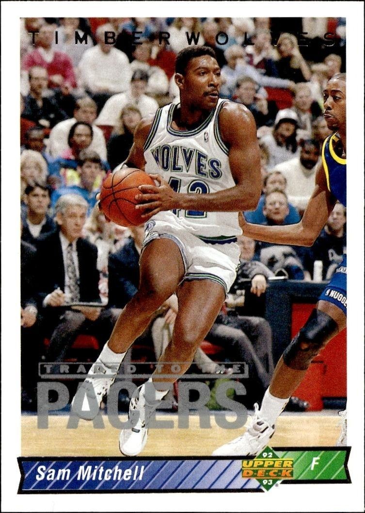 1992-93 Upper-Deck Sam Mitchell #188 trading card