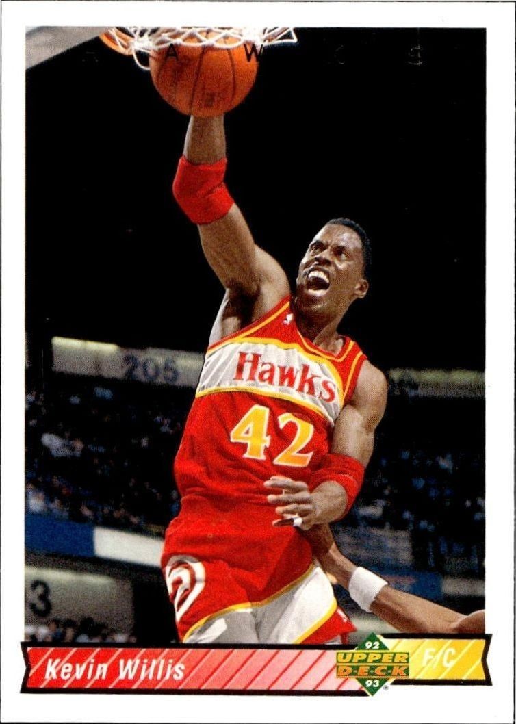 1992-93 Upper-Deck Kevin Willis #144 trading card