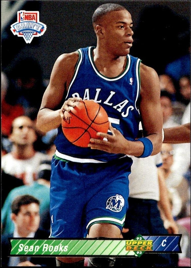 1992-93 Upper-Deck Sean Rooks #19 trading card