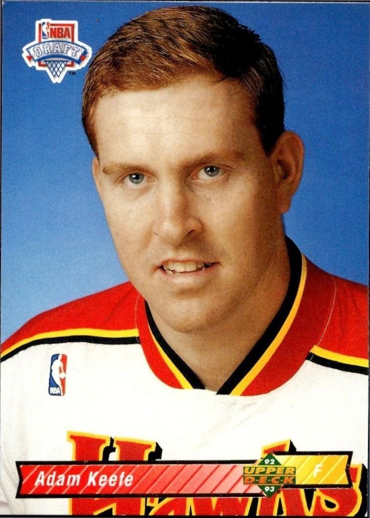 1992-93 Upper Deck Adam Keefe #6 trading card