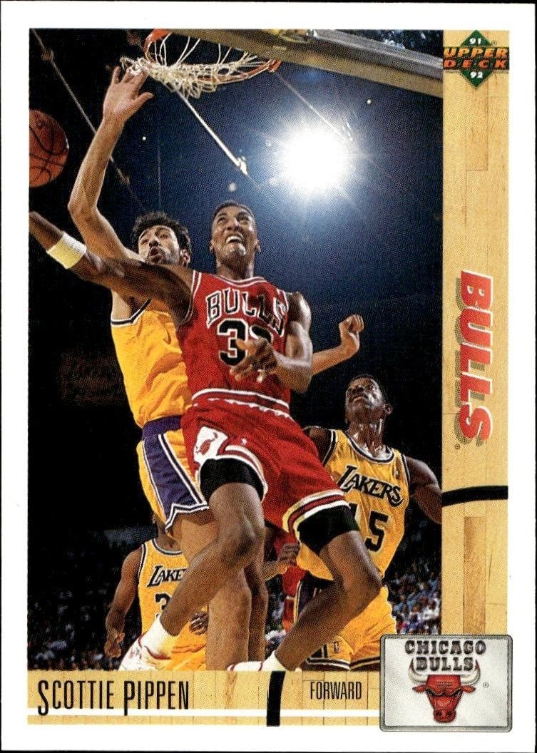 1991-92 Upper Deck Scottie Pippen #125 trading card