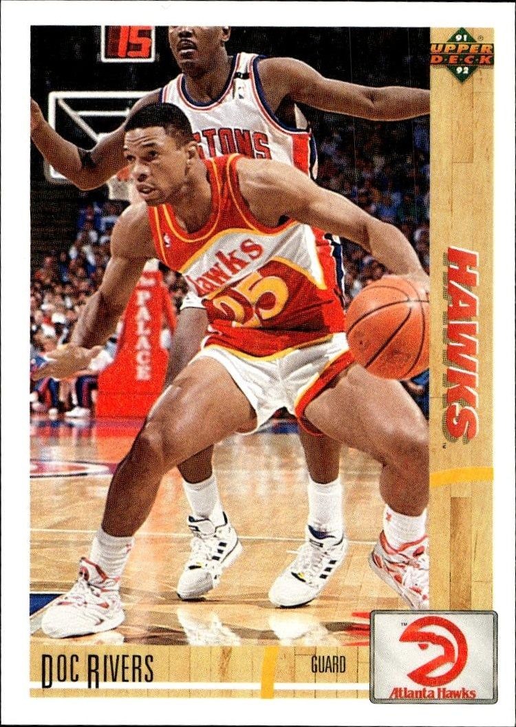 1991-92 Upper-Deck Doc Rivers #46 trading card