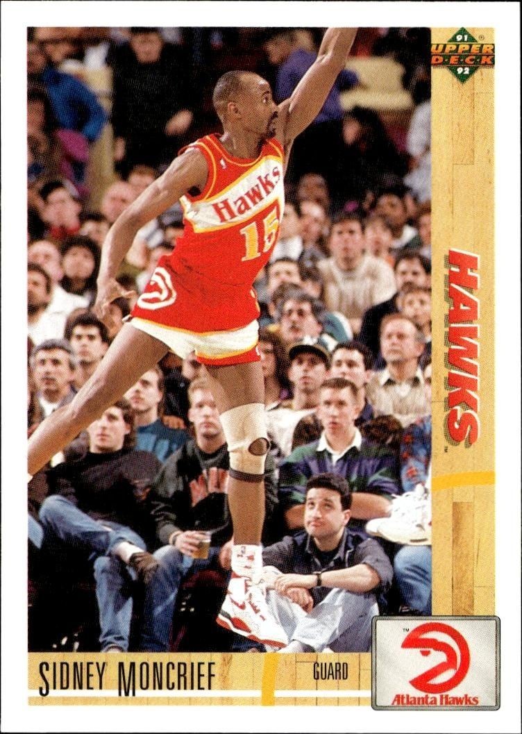 1991-92 Upper Deck Sidney Moncrief #240 trading card