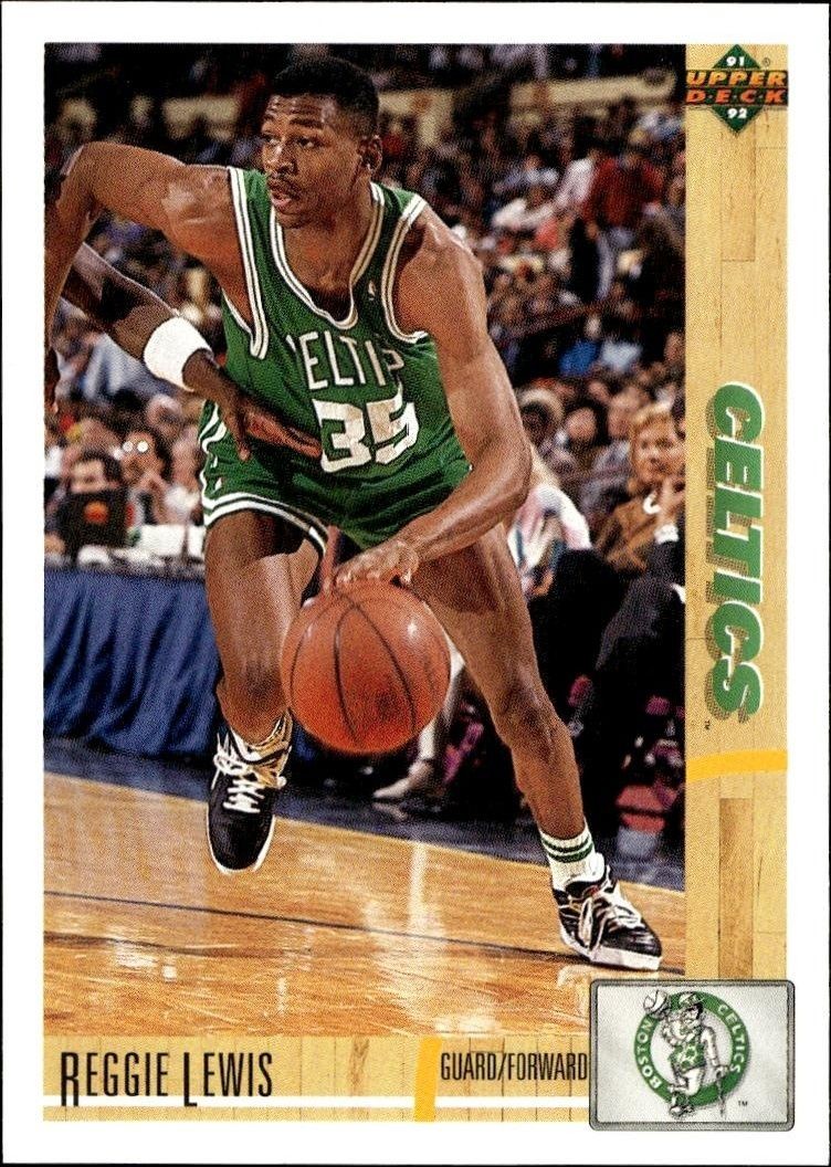 1991-92 Upper-Deck Reggie Lewis #123 trading card