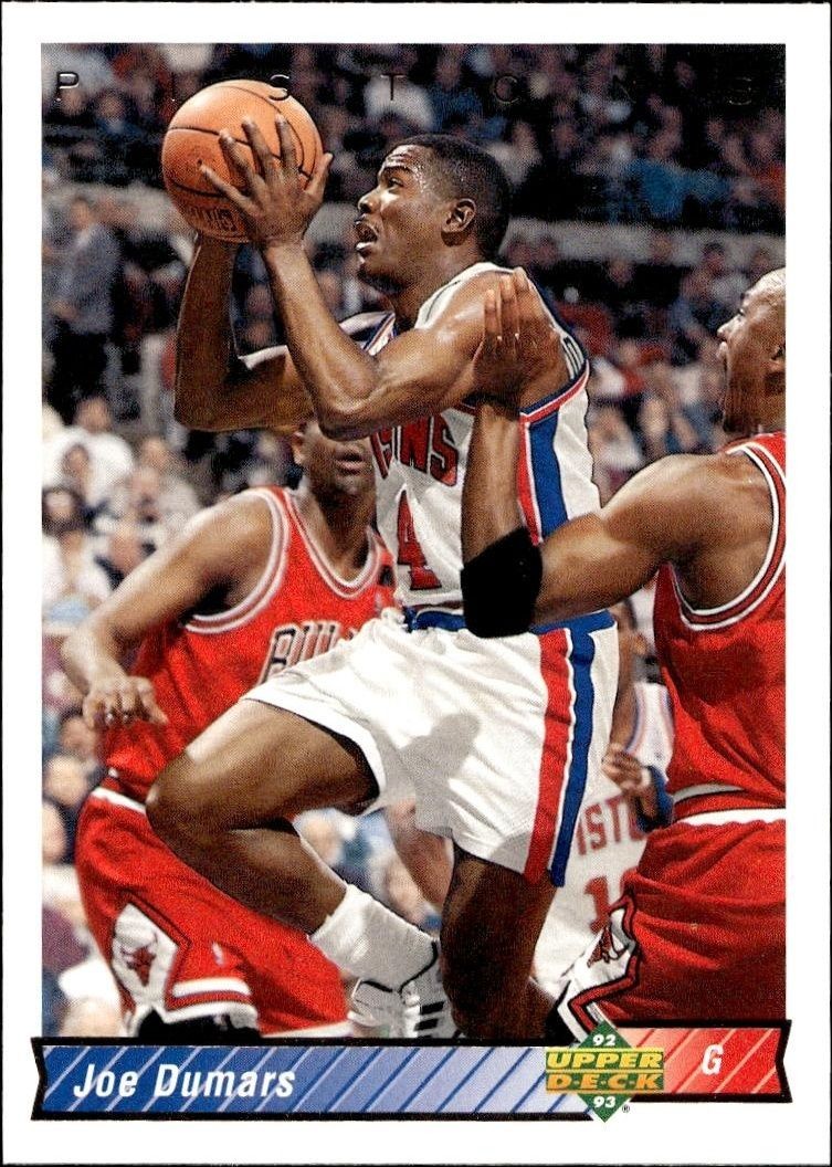 1992-93 Upper-Deck Joe Dumars #268 trading card