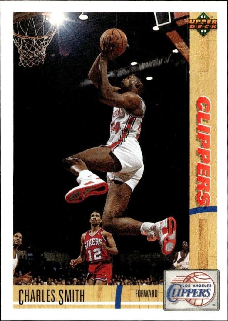 1991-92 Upper-Deck Charles Smith #161 trading card