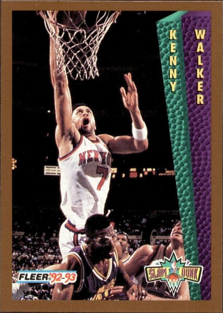 1992-93 Fleer Kenny Walker #277 trading card