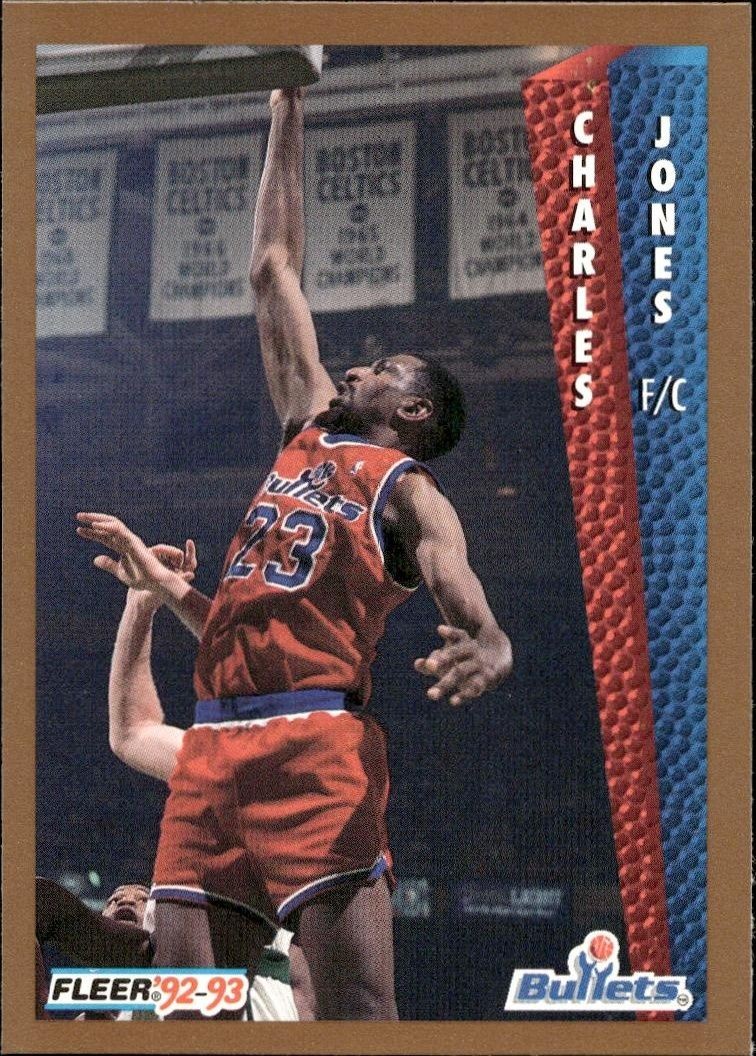 1992-93 Fleer Charles Jones #439 trading card
