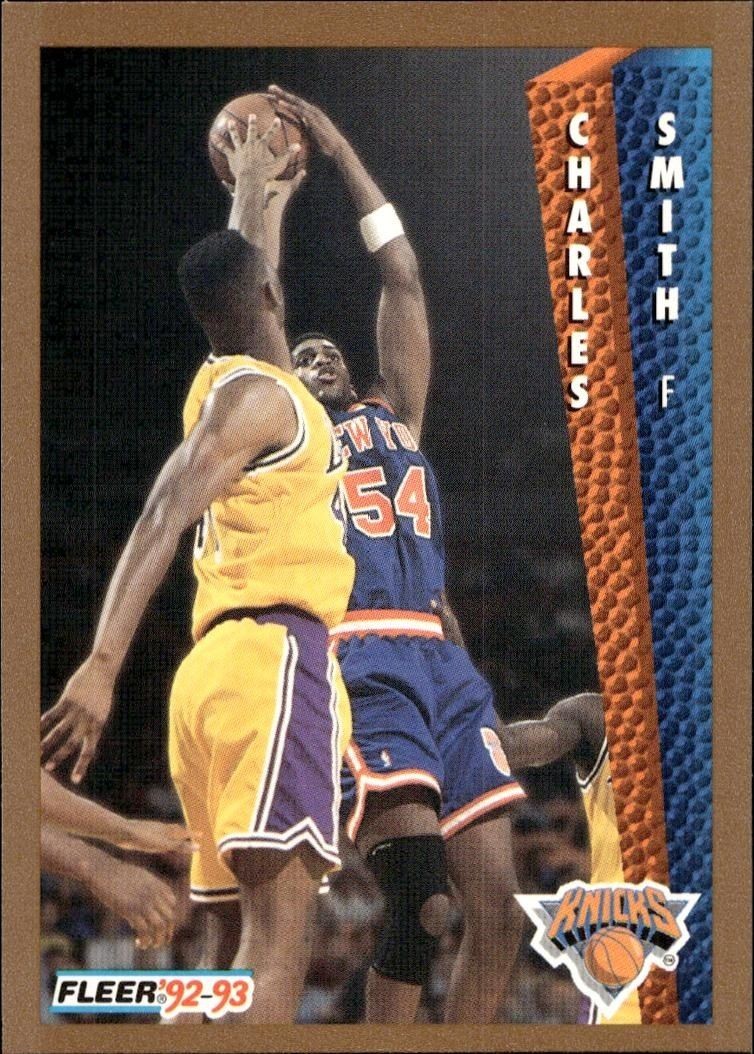 1992-93 Fleer Charles Smith #397 trading card