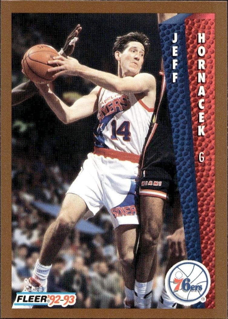 1992-93 Fleer Jeff Hornacek #405 trading card