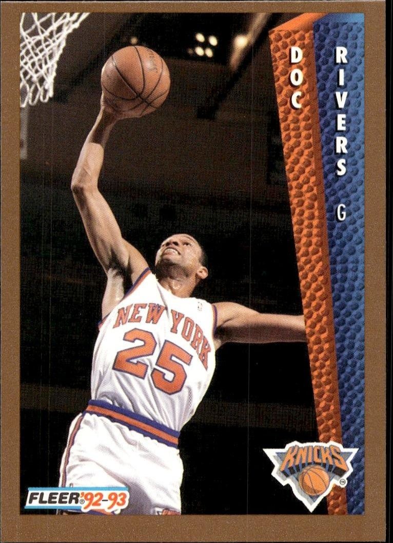 1992-93 Fleer Doc Rivers #396 trading card