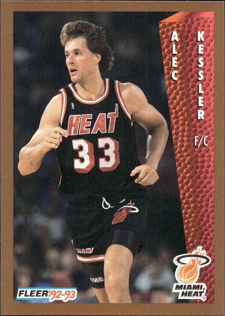 1992-93 Fleer Alec Kessler #368 trading card