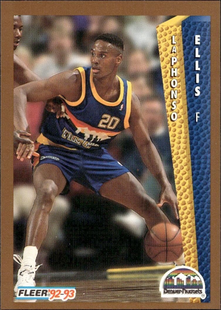 1992-93 Fleer LaPhonso Ellis #328 trading card