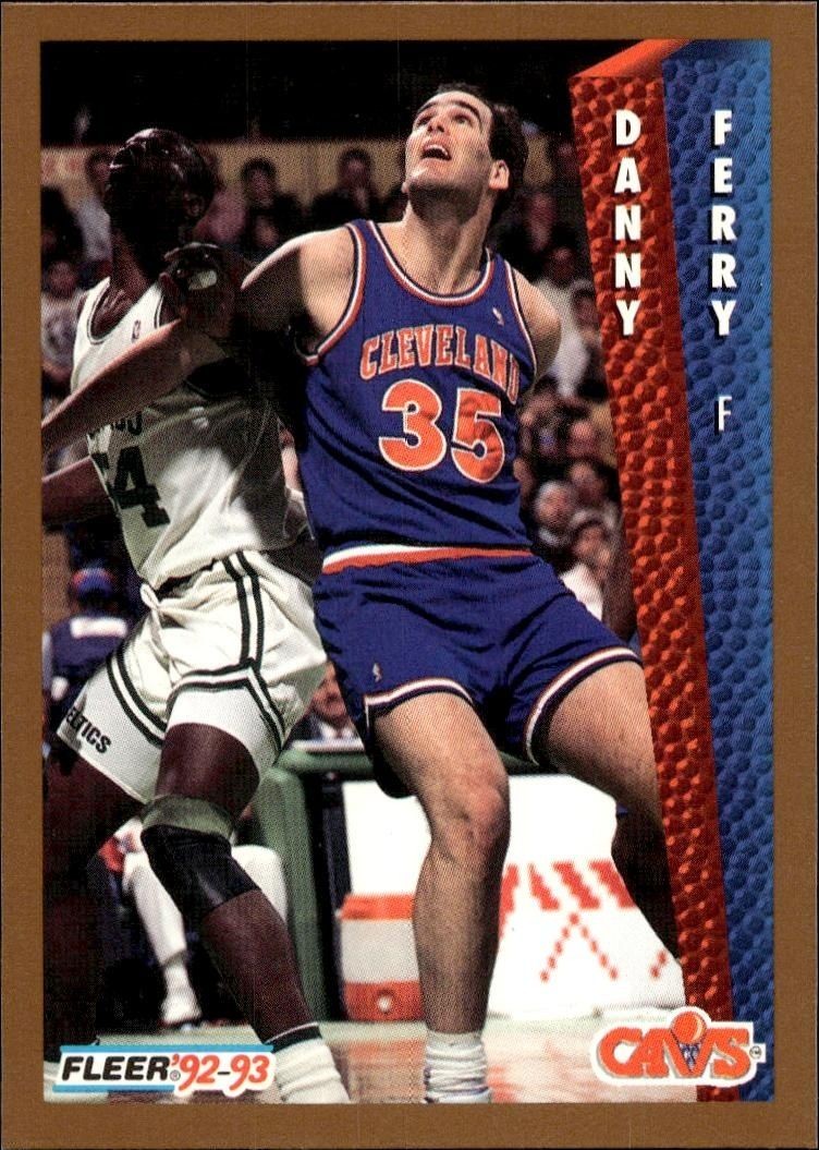 1992-93 Fleer Danny Ferry #317 trading card