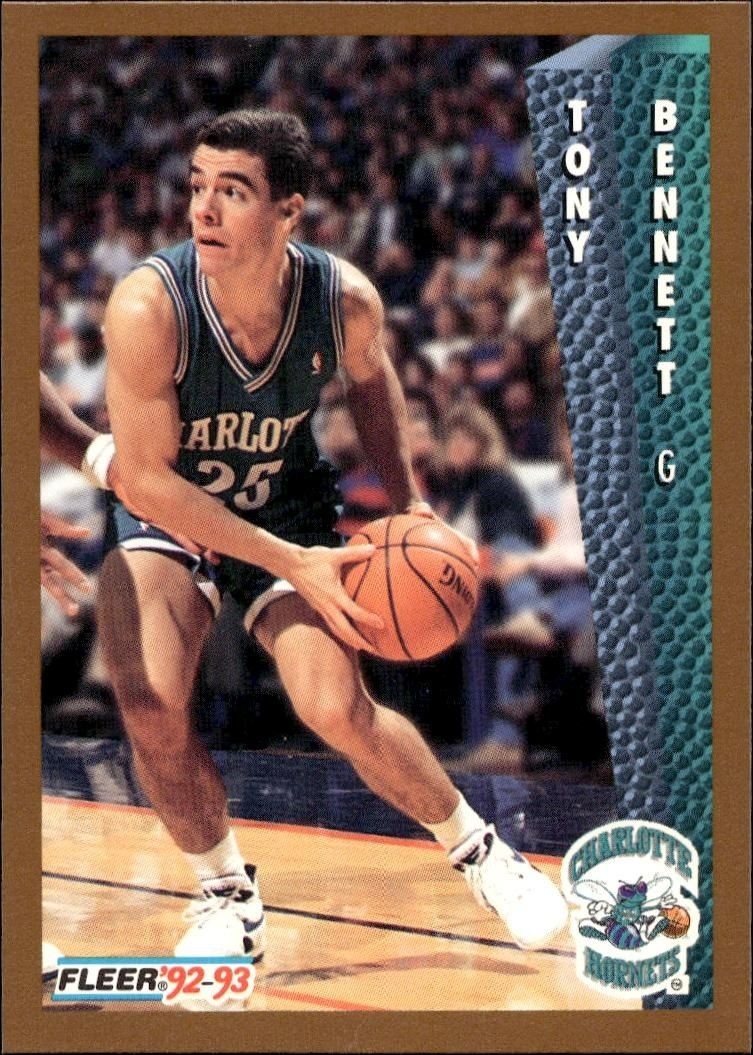 1992-93 Fleer Tony Bennett #308 trading card