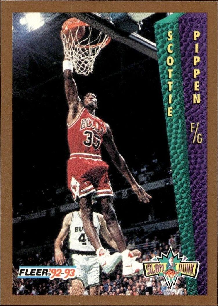 1992-93 Fleer Scottie Pippen #299 trading card