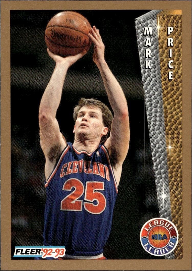 1992-93 Fleer Mark Price #242 trading card